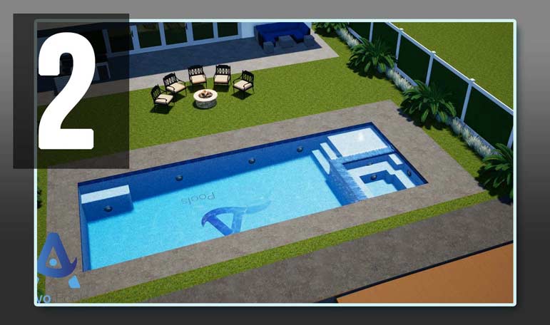 Best pool builders in Miami create great 3d design of your pool